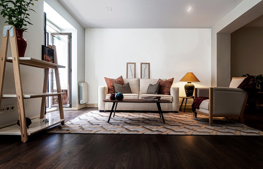 Modern Interior Design Of A Living Room